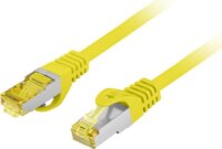 Lanber S/FTP Cat6a RJ45 Patch Kábel 2m - Sárga