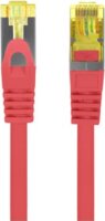 Lanberg S/FTP Cat6a RJ45 Patch Kábel 2m - Piros