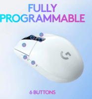 Logitech G G305 Wireless Gaming Egér - Fehér