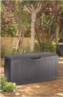 Keter Hollywood 247310 Műanyag kerti tároló 270L / 117x45x57cm - Szürke