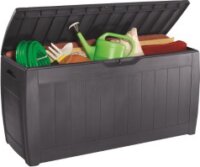 Keter Hollywood 247310 Műanyag kerti tároló 270L / 117x45x57cm - Szürke