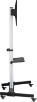 Stell SOS 4050 37"-86" LCD TV / Monitor gurulós padló tartó állvány - Ezüst