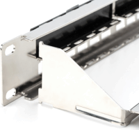 Digitus DN-91411-G 19" Cat.5e / Cat.6 / Cat.7 Patch Panel 24 port - Ezüst