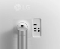 LG 32" 32UN650K-W 16:9 UltraFine UHD IPS 4K Monitor - Ezüst