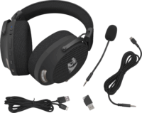 Redragon Arrow Pro H858 Bluetooth Gaming 7.1 Fejhallgató Headset - Fekete
