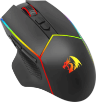 Redragon M612 PRO RGB Bluetooth + RF Wireless Gaming Egér - Fekete