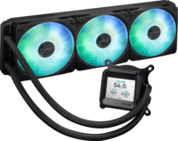 Asus Prime LC 360 ARGB LCD All In One Univerzális CPU Hűtő - Fekete