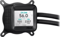 Asus Prime LC 360 ARGB LCD All In One Univerzális CPU Hűtő - Fekete