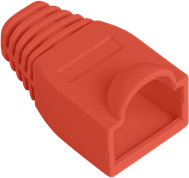 Lanberg RJ45 Törésgátló - Piros (100db)