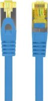Lanberg S/FTP Cat6a RJ45 Patch Kábel 0.25m - Kék