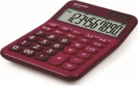Sharp ELM-335B-RD Napelemes asztali számológép - Bordó