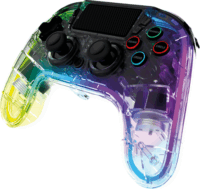 Snakebyte RGB 4 Wireless Kontroller Gamepad (PS4 / PS3) - Átlátszó