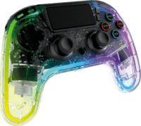 Snakebyte RGB 4 Wireless Kontroller Gamepad (PS4 / PS3) - Átlátszó