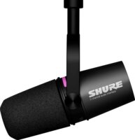 Shure MV7I Okos Vezetékes Podcast Mikrofon és Interfész - Fekete