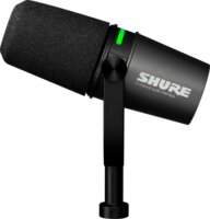 Shure MV7I Okos Vezetékes Podcast Mikrofon és Interfész - Fekete