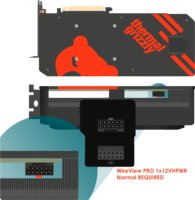 Thermal Grizzly TG-WV-P-H1N WireView Pro 1x12VHPWR GPU Fogyasztásmérő Normál