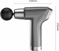 Platinet PMAS20 Akkus LED Masszázspisztoly - Ezüst