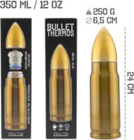 Froster Bullet Brass Dupla falú Puska golyó formájú Termosz 300ml - Réz