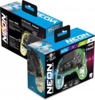 Spirit of Gamer NEON BT RGB Wireless Kontroller Gamepad (PC/PS3/PS4/iOS/Android) - Átlátszó