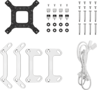 DeepCool LT240 WH ARGB Univerzális CPU AiO Vízhűtés - Fehér