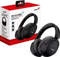 Genius HS-810BT Bluetooth Fejhallgató Headset - Fekete