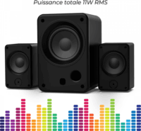 Advance SP-5200 Soundphonic RGB 2.1 Hangszóró 11W - Fekete