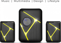 Advance SP-5200 Soundphonic RGB 2.1 Hangszóró 11W - Fekete