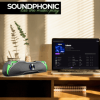 Advance SP-230 Soundphonic RGB 2.0 Hangfal 6W - Fekete