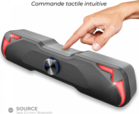 Advance SP-230 Soundphonic RGB 2.0 Hangfal 6W - Fekete