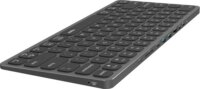 Rapoo UCK-6001 Wireless billentyűzet USB HUB HU - Fekete