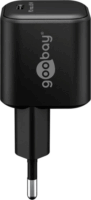goobay 74774 USB-C Hálózati gyorstöltő textil kábellel 15-65W - Fekete