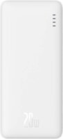 Baseus PPQD090002 Powerbank Airpow USB-A + Type-C / 10000mAh 20W - Fehér