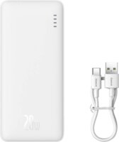 Baseus PPQD090002 Powerbank Airpow USB-A + Type-C / 10000mAh 20W - Fehér