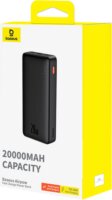 Baseus P10022804113-00 Powerbank Airpow USB-A + Type-C / 20000mAh 20W - Fekete