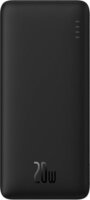 Baseus P10022804113-00 Powerbank Airpow USB-A + Type-C / 20000mAh 20W - Fekete