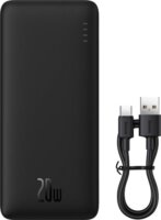 Baseus P10022804113-00 Powerbank Airpow USB-A + Type-C / 20000mAh 20W - Fekete