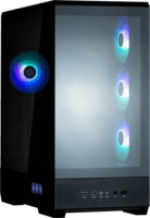 Zalman P50 DS Midi Torony Számítógépház + 4db 120mm ARGB ventilátor - Fekete