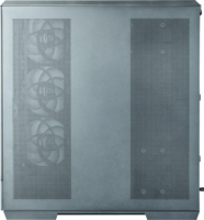 Zalman P50 DS Midi Torony Számítógépház + 4db 120mm ARGB ventilátor - Fekete