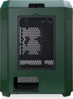 Thermaltake The Tower 600 Midi Torony Számítógépház + 2db 140mm ventilátor - Sötétzöld
