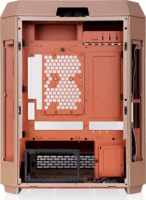 Thermaltake The Tower 600 Midi Torony Számítógépház + 2db 140mm ventilátor - Barna