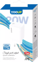 Yooup NC56-C USB-C Hálózati Töltő Adapter 20W - Fehér