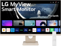 LG 27" 27SR50F-E MyView Smart 16:9 FullHD IPS Monitor - Bézs