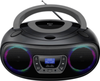Denver TDB-212GR Bluetooth/CD-s Boombox - Fekete