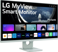 LG 27" 27SR50F-G MyView Smart 16:9 FullHD IPS Monitor - Ezüst