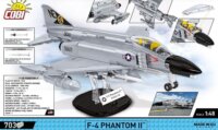 Cobi Blocks Armed Force F-4 Phantom II Repülő 703 darabos építő készlet 1:48