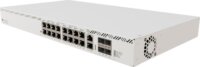 Mikrotik CRS320-8P-8B-4S+RM Fémházas Smart 16+4-port Gigabit Rack PoE Switch