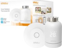 IMOU KIT-TRV1-EU-2 ZigBee Radiátor Okos Termosztát + 6db Adapter + Gateway - Fehér