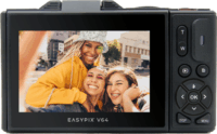 Easypix V64 Flip Kompakt Digitális Fényképező 64Mpx / 4K - Fekete