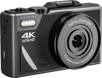 Easypix V64 Flip Kompakt Digitális Fényképező 64Mpx / 4K - Fekete