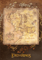 Schmidt Spiele Lord of the Rings - Középfölde 1000 darabos puzzle